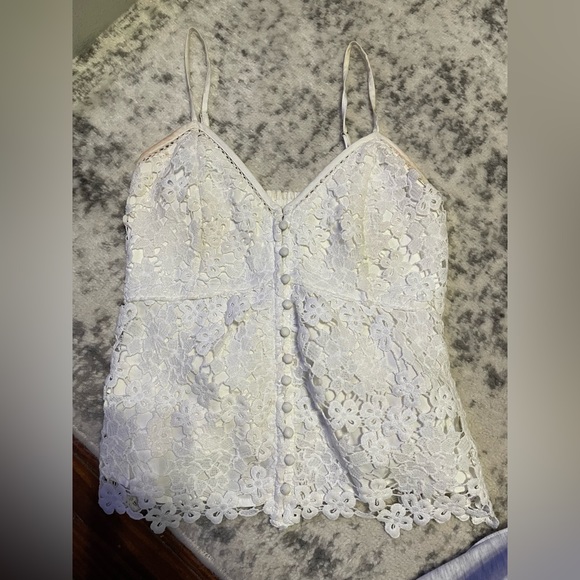 Abercrombie lace top - Picture 1 of 2